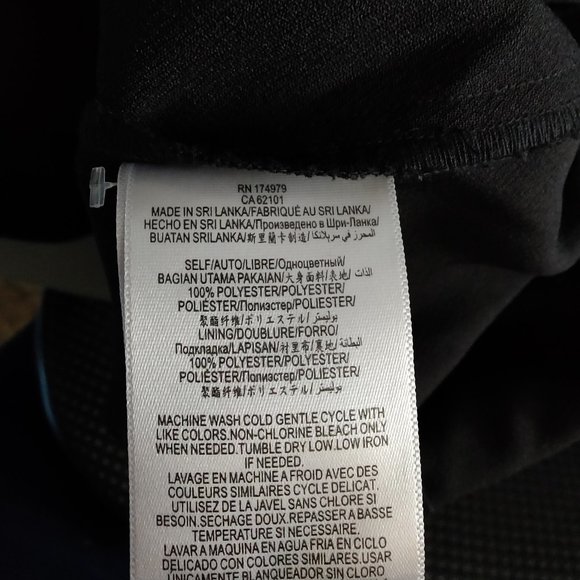 BCBGeneration Sleeveless Blazer Cocktail Dress Size 6 Black Mini Button Collar - Picture 5 of 10